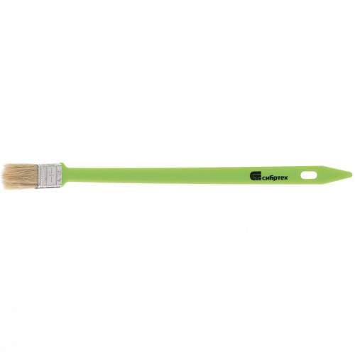 Ручной инструмент СИБРТЕХ Кисть радиаторная 25 мм, натуральная щетина, пластиковая ручка Сибртех