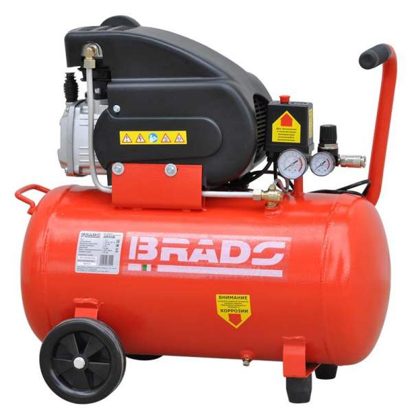 Воздушный компрессор BRADO AR50B (до 260 л/мин, 8 атм, 50 л, 230 В, 1.80 кВт) [Компрессор Воздушный BRADO AR50B (до 260 л/мин, 8 атм, 50 л, 230 В, 1.80 кВт)]