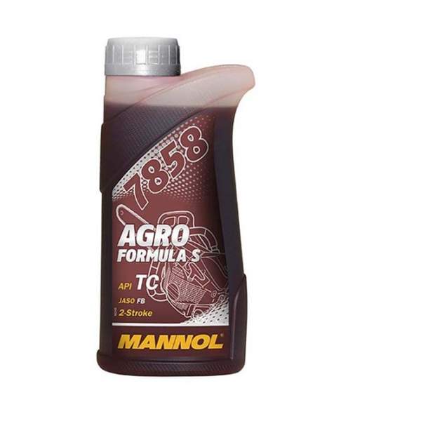Mannol 7858 Agro Formula S API TC / Масло моторное двухтактное синтетическое 1л [Масло MANNOL Mannol 7858 Agro Formula S API TC / моторное двухтактное синтетическое 1л]