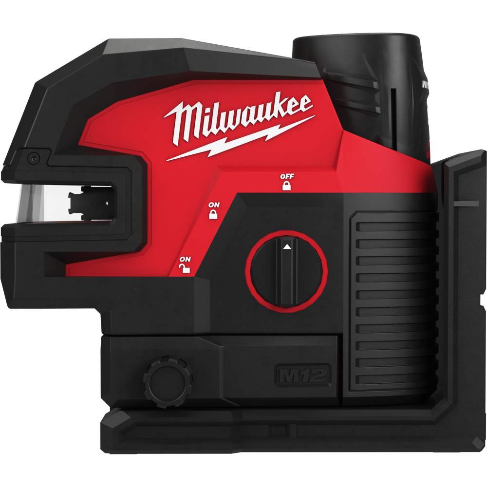 Нивелир лазерный Milwaukee M12 CLL4P-0C (case, без АКБ) 4 точечный