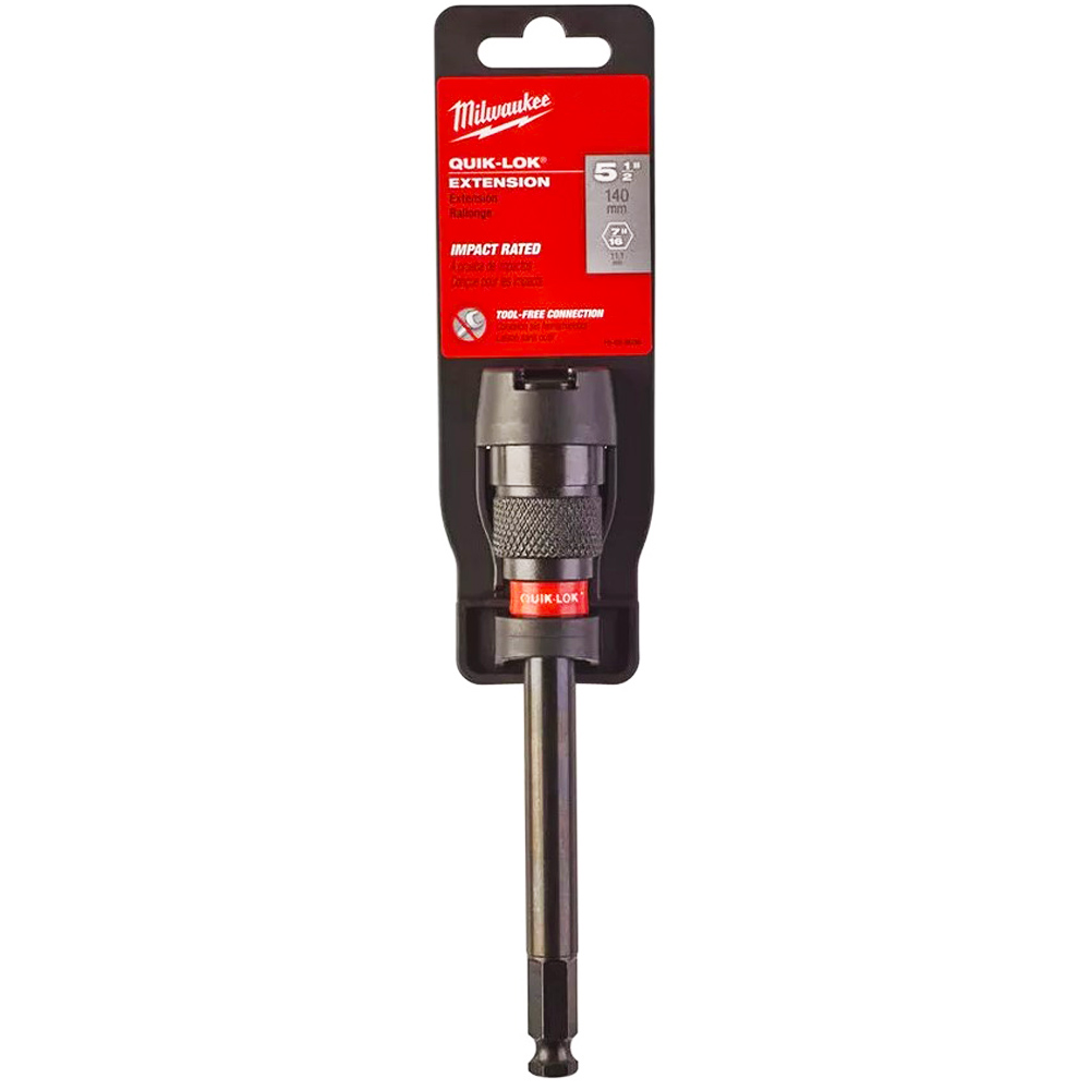 Удлинитель Milwaukee 140 мм Quick Lok 7/16