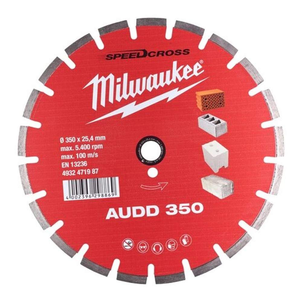 Milwaukee Алмазный диск AUDD 350