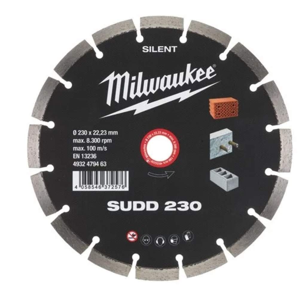 Milwaukee Алмазный диск SUDD 230