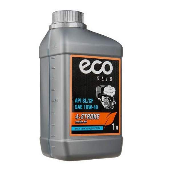 Масло моторное полусинтетическое для четырехтактных двигателей ECO 10W-40 SL/CF 1 л [Масло ECO моторное полусинтетическое для четырехтактных двигателей ECO 10W-40 SL/CF 1 л]