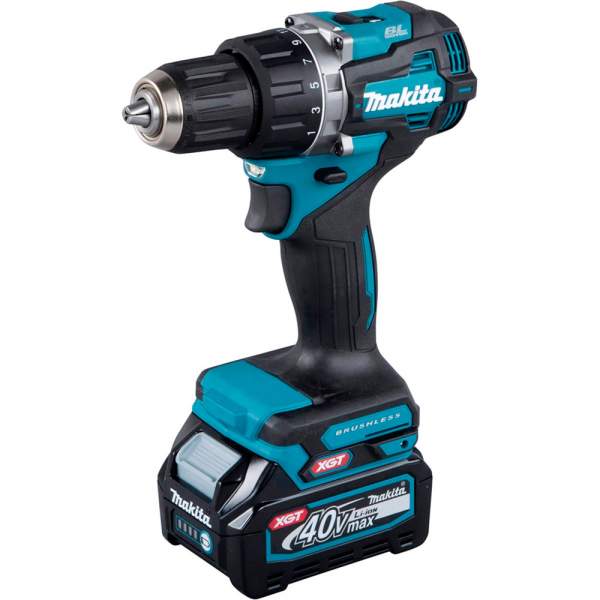 Дрель- шуруповерт аккумуляторный MAKITA DF002GD201 аккум. XGT BL 40В, 13мм, 65/30Нм (аккум. 2x2.5 Ач и быстрое з/у, кейс MA, , шт