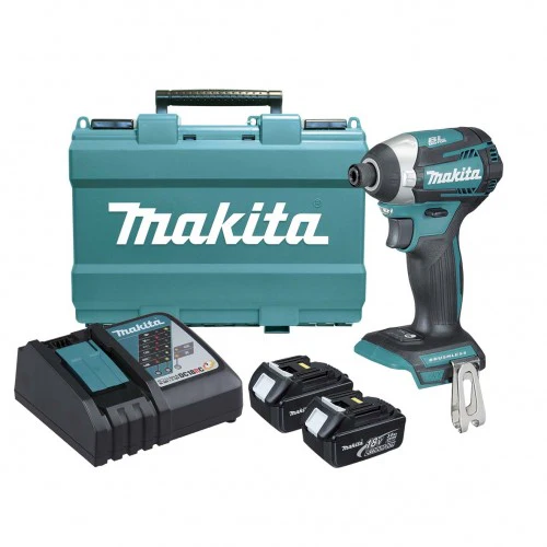 Дрель- шуруповерт ударный аккумуляторный MAKITA DTD154RFE  аккум. LXT BL 18В, 1/4