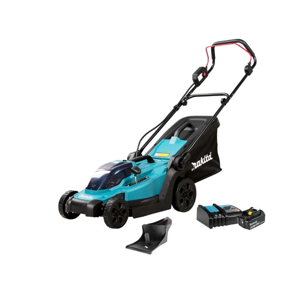 Газонокосилка аккумуляторная MAKITA DLM 330 RT (1*5,0 Ah, Case)