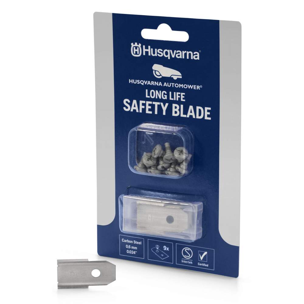 HUSQVARNA Комплект ножей Automower Long life Safety blade 9шт (блистер)