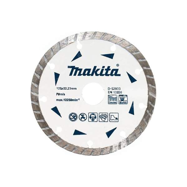 Алмазный диск MAKITA 125x22,23 (сплошной, бетон/мрамор)
