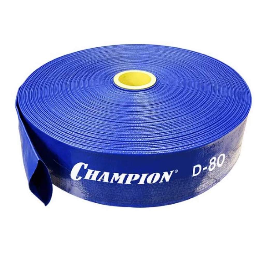 CHAMPION Рукав напорный (D-80mm, L-100m) 3Бар, пвх