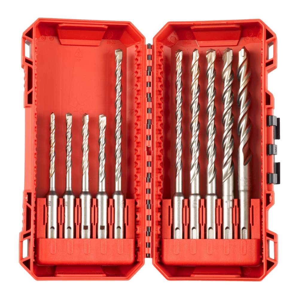 Сверло SDS-Plus Milwaukee SDS+ M2 10шт Набор буров
