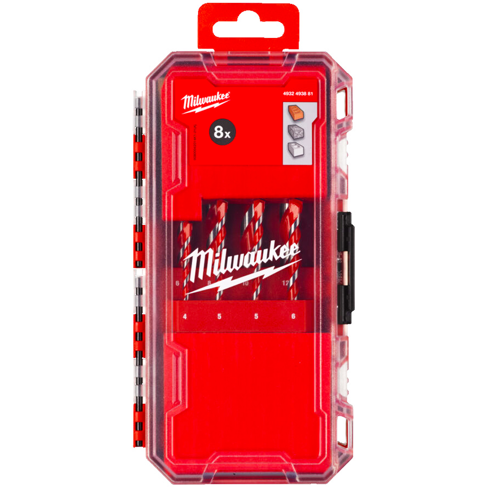 Сверло по металлу Milwaukee 8шт набор премиум