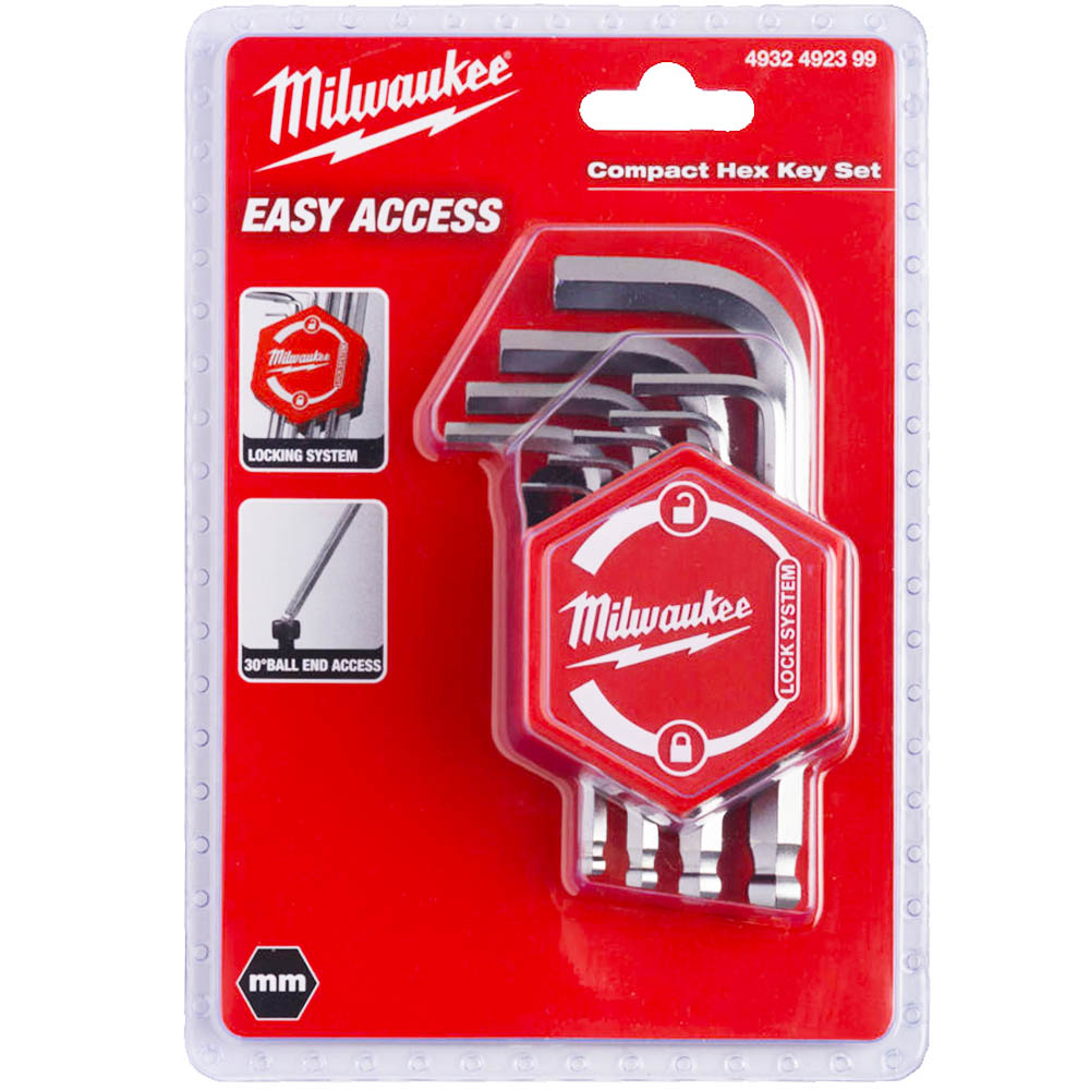 Набор ключей Milwaukee Compact 9шт