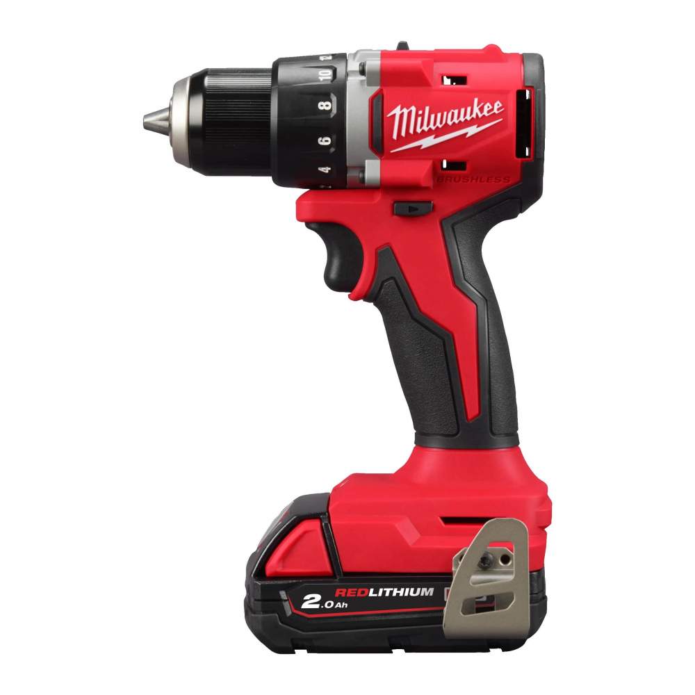 Дрель- шуруповерт аккумуляторный Milwaukee M18 BLDDRC-202C (2 АКБ * 2Ач; case)