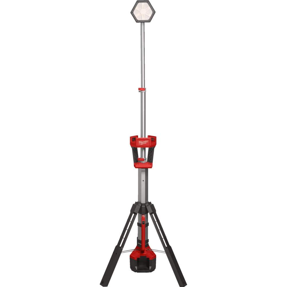 Milwaukee Мачта освещения Milwaukee M18 SAL2-502B (4933492903) (питание: аккумулятор, 18 В, источник света: светодиод, 3 режима, 2800 Лм, высота: до 2.2 м, 2 ак