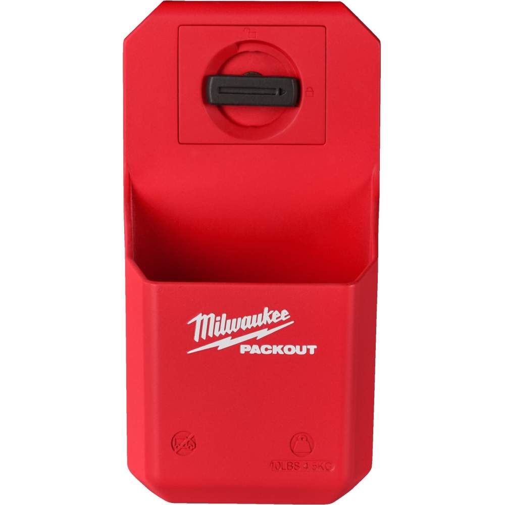 Milwaukee Подстаканник Milwaukee Packout (4932480706) (для чашек, бутылок, банок, ножниц, ручек и другие мелкие предметы, механизма щелчка и блокировки)