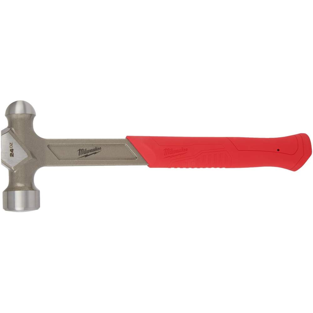 Ручной инструмент Milwaukee Молоток Milwaukee 4932492346 0.45кг (рихтовочный с круглым бойком, рукоятка SHOCKSHIELD, стальная головка, рукоятка двутавровой формы)