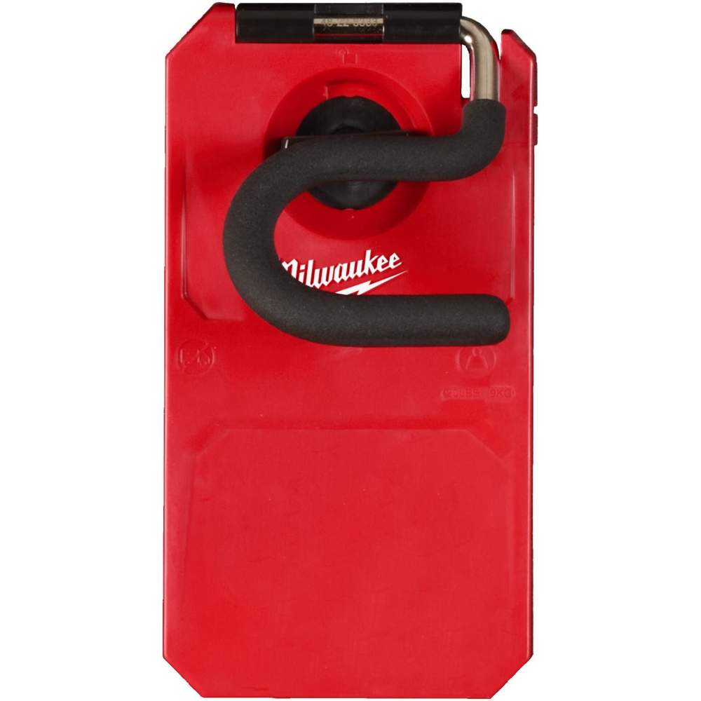Milwaukee Крюк Milwaukee PackOut (4932480703) (S-образный, для инструментов с длинными ручками, высокопрочная сталь, механизм щелчка и блокировки)