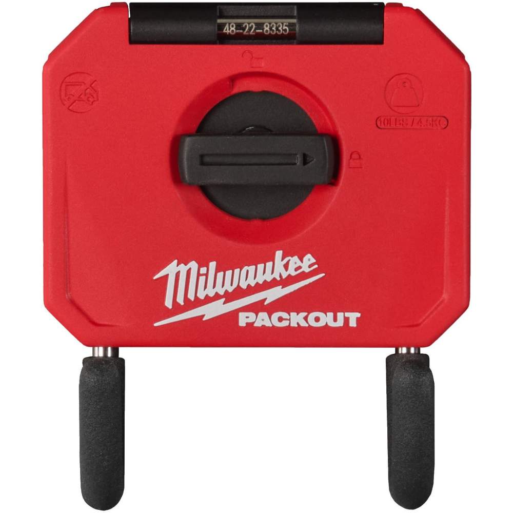 Milwaukee Крюк Milwaukee PackOut (4932480705) (изогнутый, универсальный, высокопрочная сталь, механизм щелчка и блокировки)