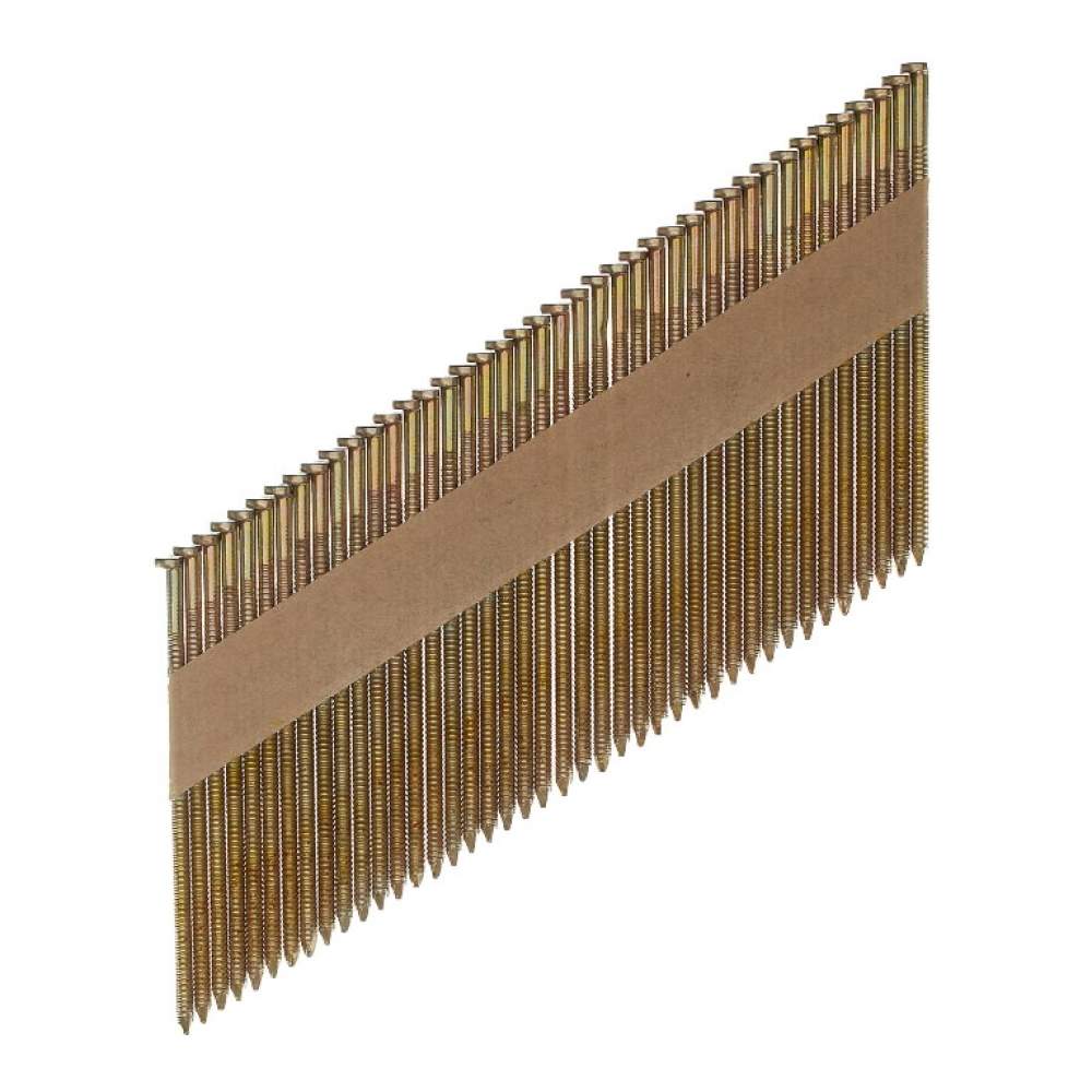 Milwaukee Гвозди Milwaukee 34°/63мм RS 2200шт (4932492614) (горячеоцинкованные, с кольцевой накаткой, D-образная голова, для M18 FFN)