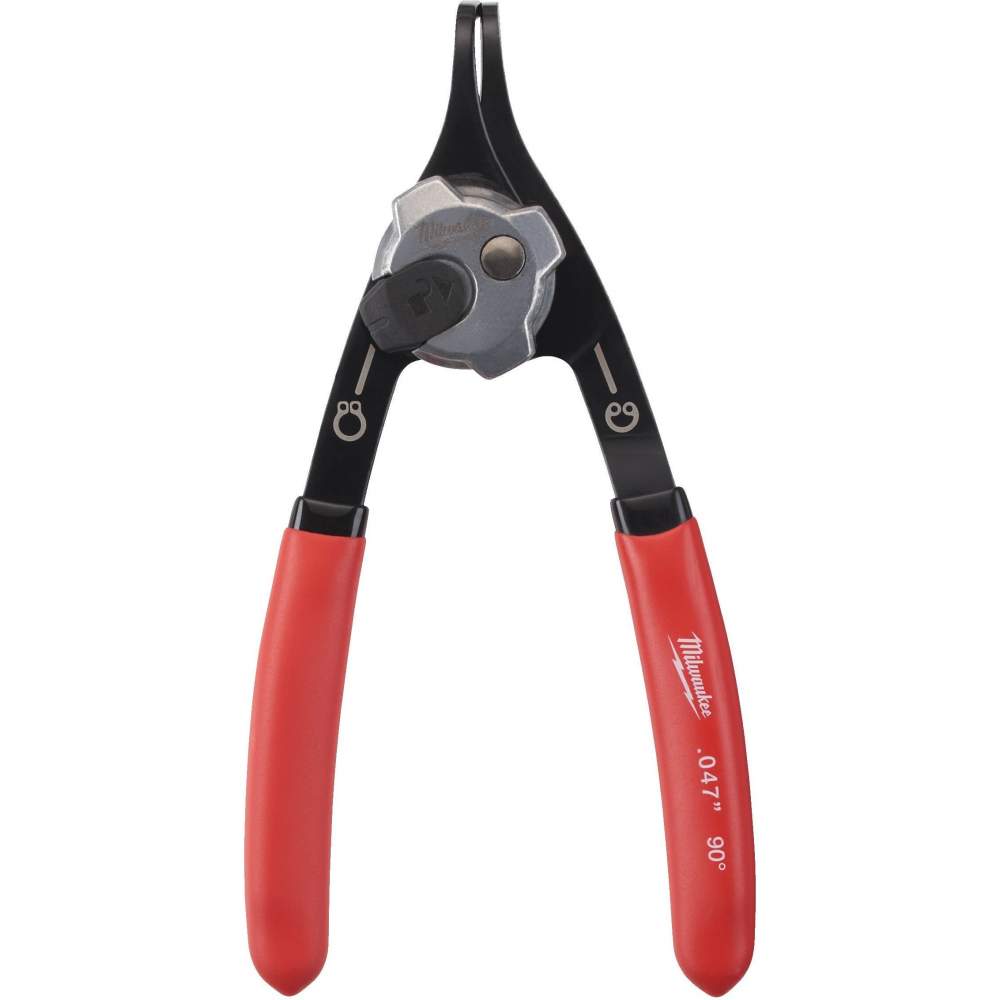 Milwaukee Съемник стопорных колец Milwaukee 90° 1.2мм (4932492492) (полностью преобразуемая металлическая передняя часть обеспечивает устойчивость к износу и пр