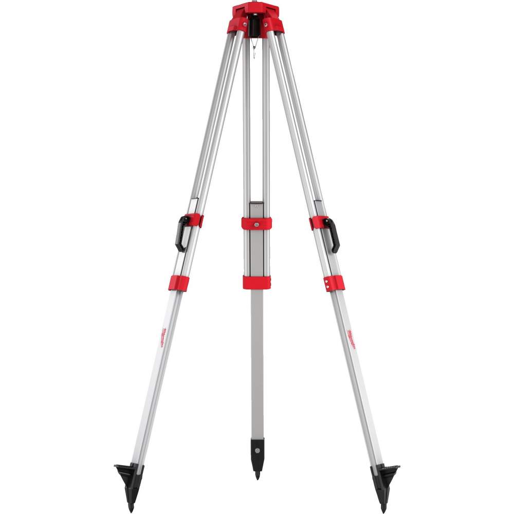 Milwaukee Штатив Milwaukee TRP160 (4932493199) (для лазерного нивелира, резьба 5/8", диапазон выдвижения до 1.6 м, плечевой ремень, алюминиевая рама и стал