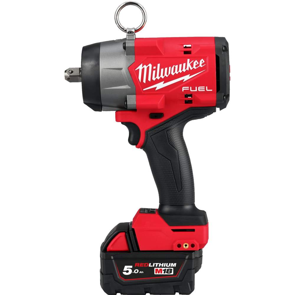 Гайковерт Milwaukee Гайковёрт Milwaukee M18 FHIW2P12-502X (4933492786) (питание: аккумулятор, Li-ion, 2000 об/мин, 1220 Н·м, напряжение аккумулятора: 18 В, бесщёточный дв