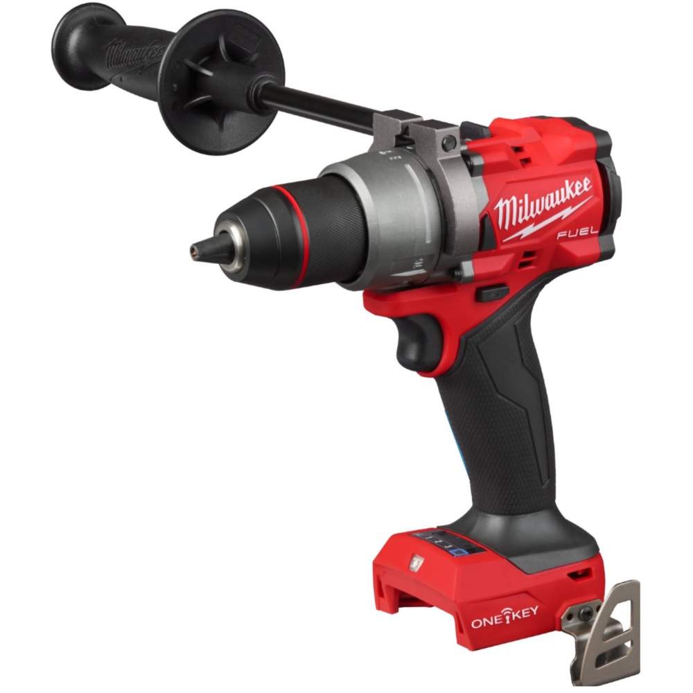 Дрель- шуруповерт аккумуляторный Milwaukee Milwaukee M18 Fuel One-Key ONEPD3-0X (4933492798) (бесщёточный двигатель, кол-во скоростей 2: 550/2100 об/мин, частота ударов 0-33000
