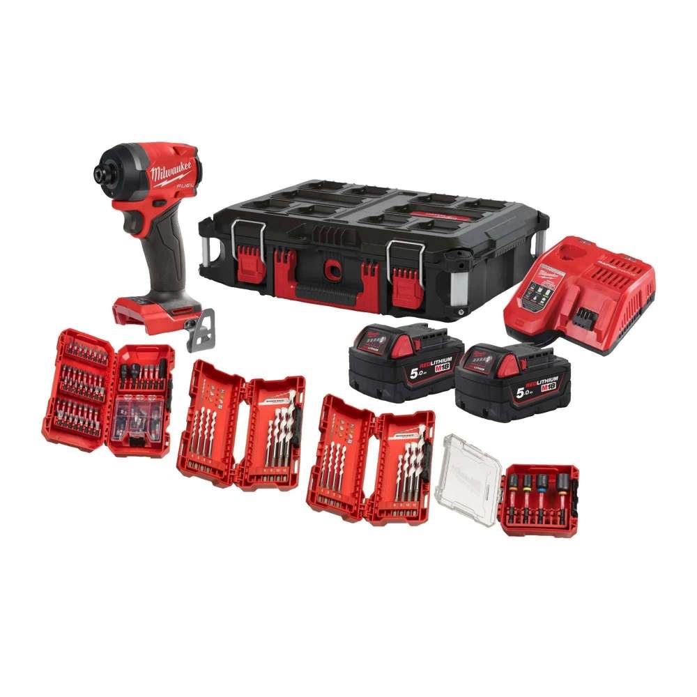 Винтоверт Milwaukee M18 FID3100P-502P (2 АКБ * 5 А·ч, case)