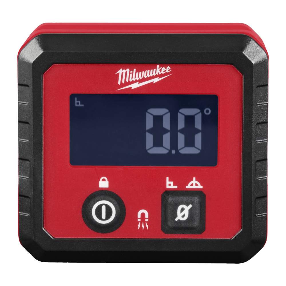 Milwaukee Угломер Milwaukee 4932493656 (цифровой, магнитный, ЖК-экран, диапазон измерений: от 0º до 90º и от 0º до 180º, тип батареи: 2 (AAA), защита от падений