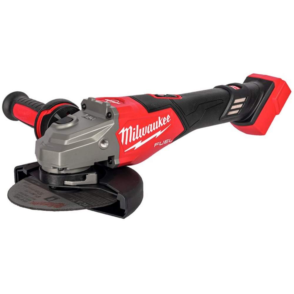 Углошлифмашина 150мм Milwaukee Угловая шлифмашина Milwaukee M18 FHSAG150XB2-0X FUEL (4933493421) (диаметр диска: 150 мм, 9000 об/мин холостого хода, питание: аккумулятор 18 В, бесщё