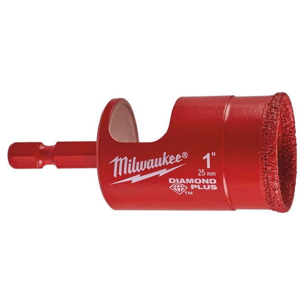 Milwaukee Сверло Milwaukee Diamond Max 25мм (4932498350) (алмазное, корончатое, обрабатываемый материал: камень, мрамор, плитка, стекловолокно, фарфор, рабочий