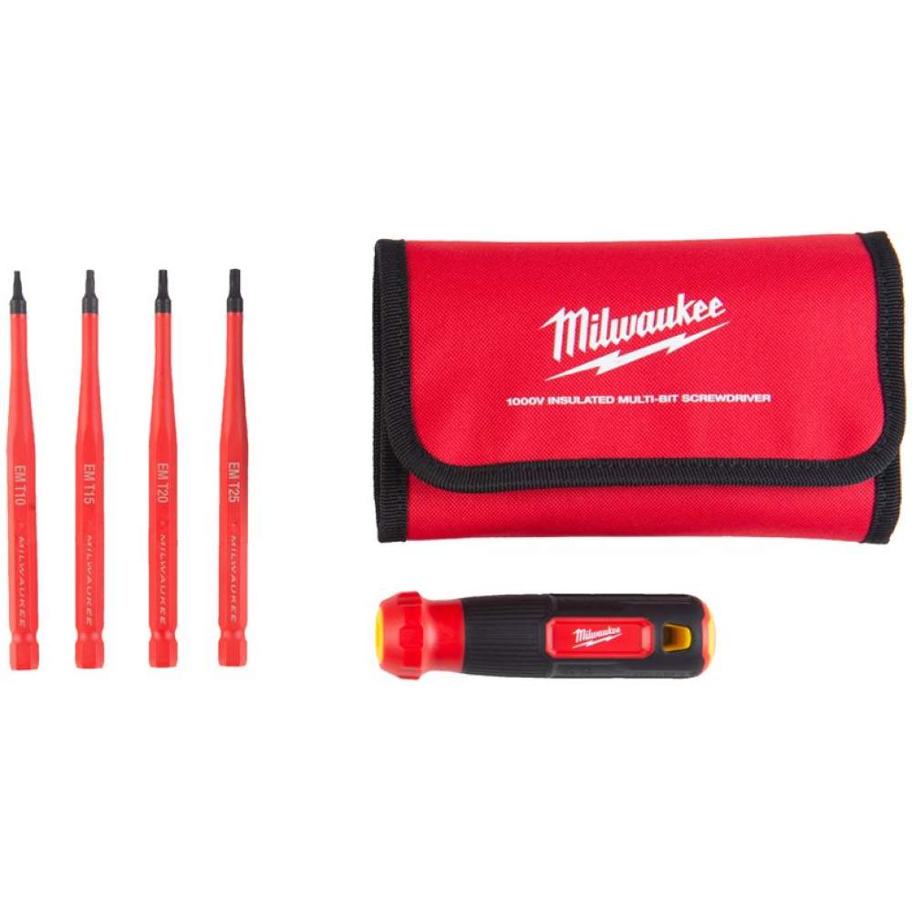 Отвертка Milwaukee Milwaukee 4932493658 (диэлектрическая, VDE, универсальная 4 в 1)