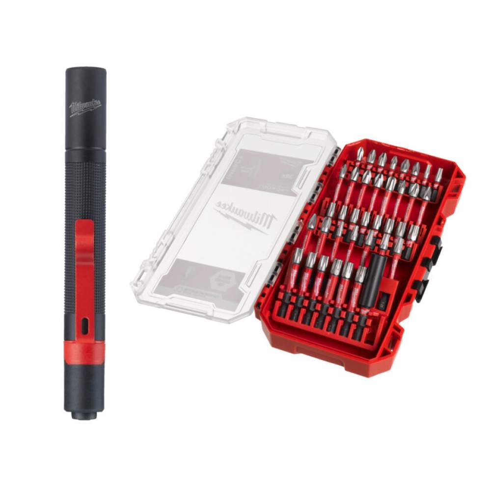 Набор бит Milwaukee Milwaukee Shockwave Impact Duty 39шт (4932498608) (24 ударопрочные ы 25мм, 14 ударопрочных 50мм, ударопрочный магнитный держатель