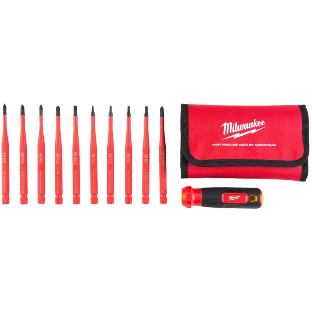 Отвертка Milwaukee Milwaukee 4932493657 (диэлектрическая, VDE, универсальная 10 в 1)