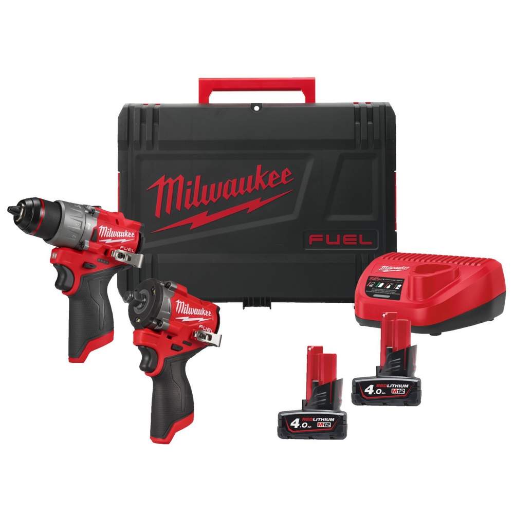 Набор инструмента Milwaukee Milwaukee M12FPP2X2-402X (2АКБ * 4Ач; case)