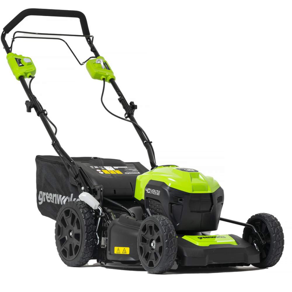 Газонокосилка аккумуляторная Greenworks 2506807UG (40V, 1*5 Ач, ЗУ, carton)
