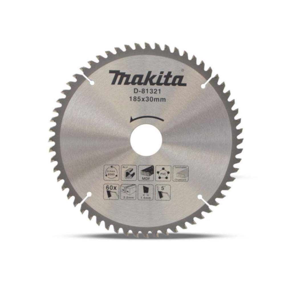 Пильный диск MAKITA D-81321 185х30 мм 60 зуб.универсальный