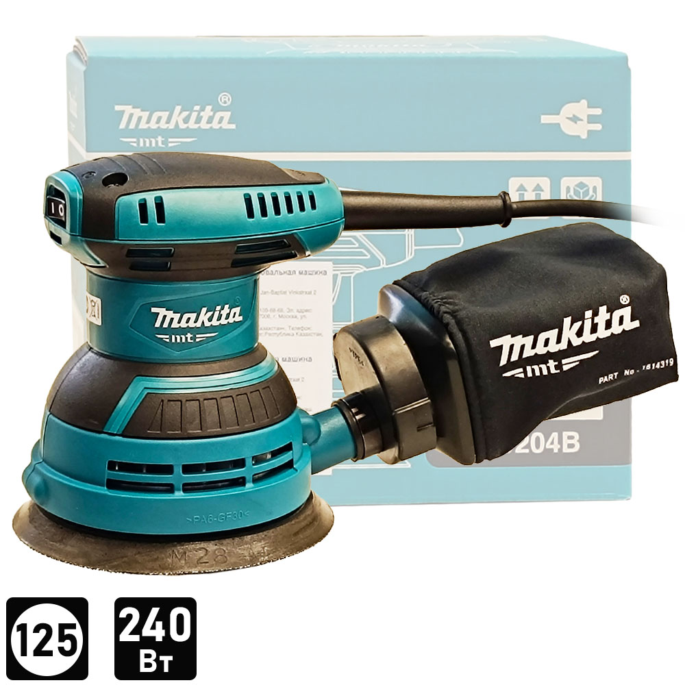 Шлифмашина эксцентриковая MAKITA M 9204 B (carton)
