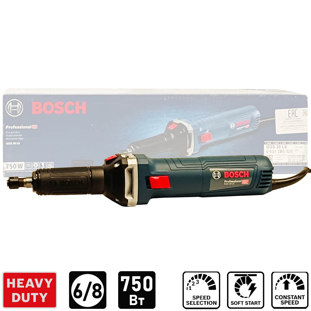 Шлифмашина прямая BOSCH GGS 30 LS (carton)