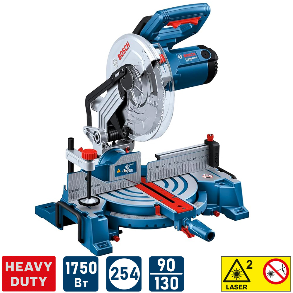 Пила торцовочная BOSCH GCM 254 (carton)