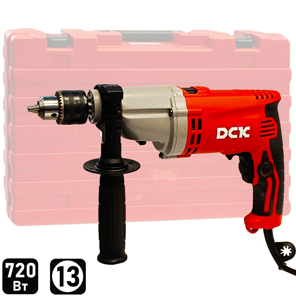 Дрель ударная DCK KZJ20 (case)
