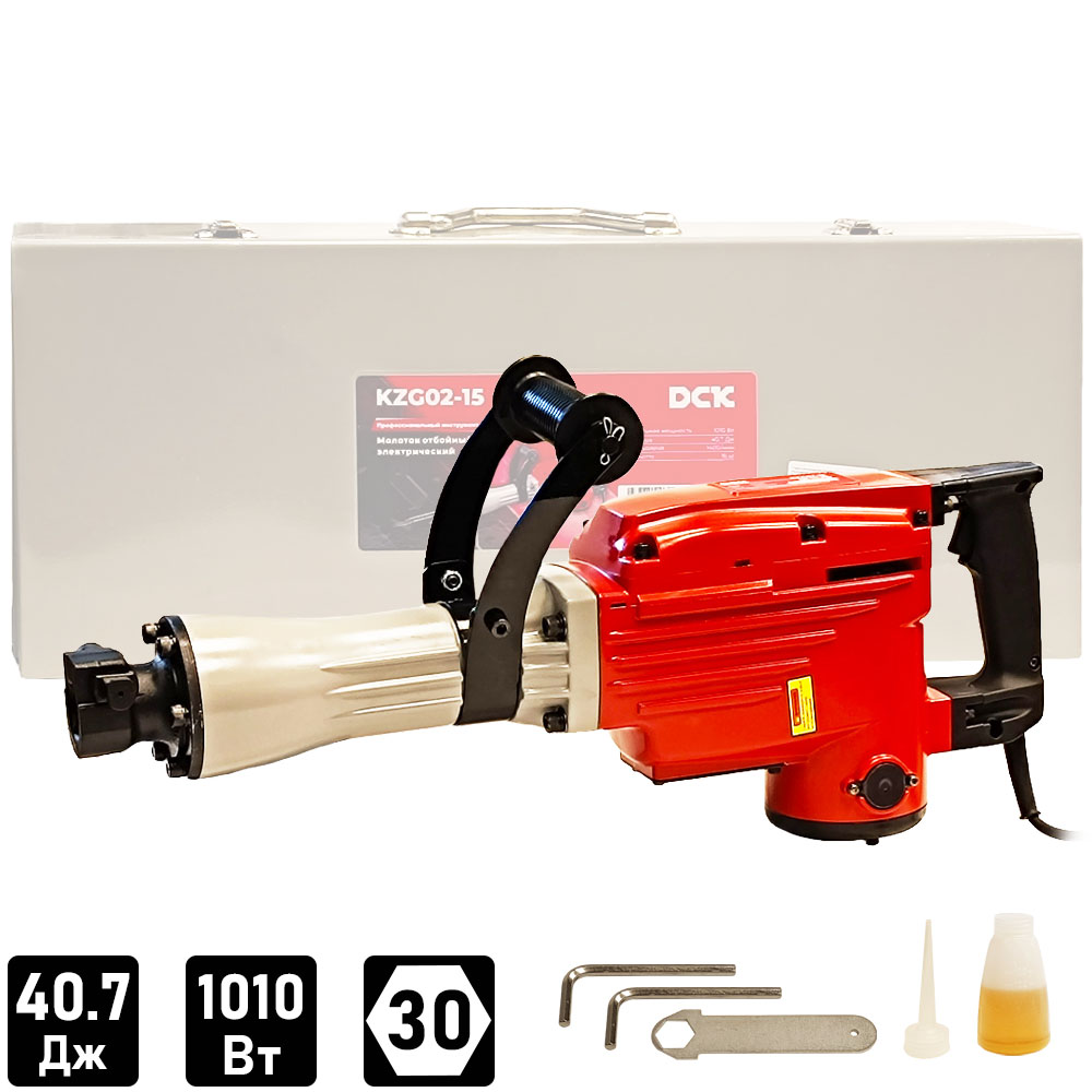 Отбойный молоток DCK KZG02-15 (case)