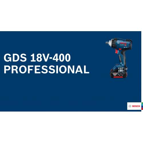 НОВИНКИ BOSCH 2021 (часть 2) GDS 18V-400 и GDSV-1000