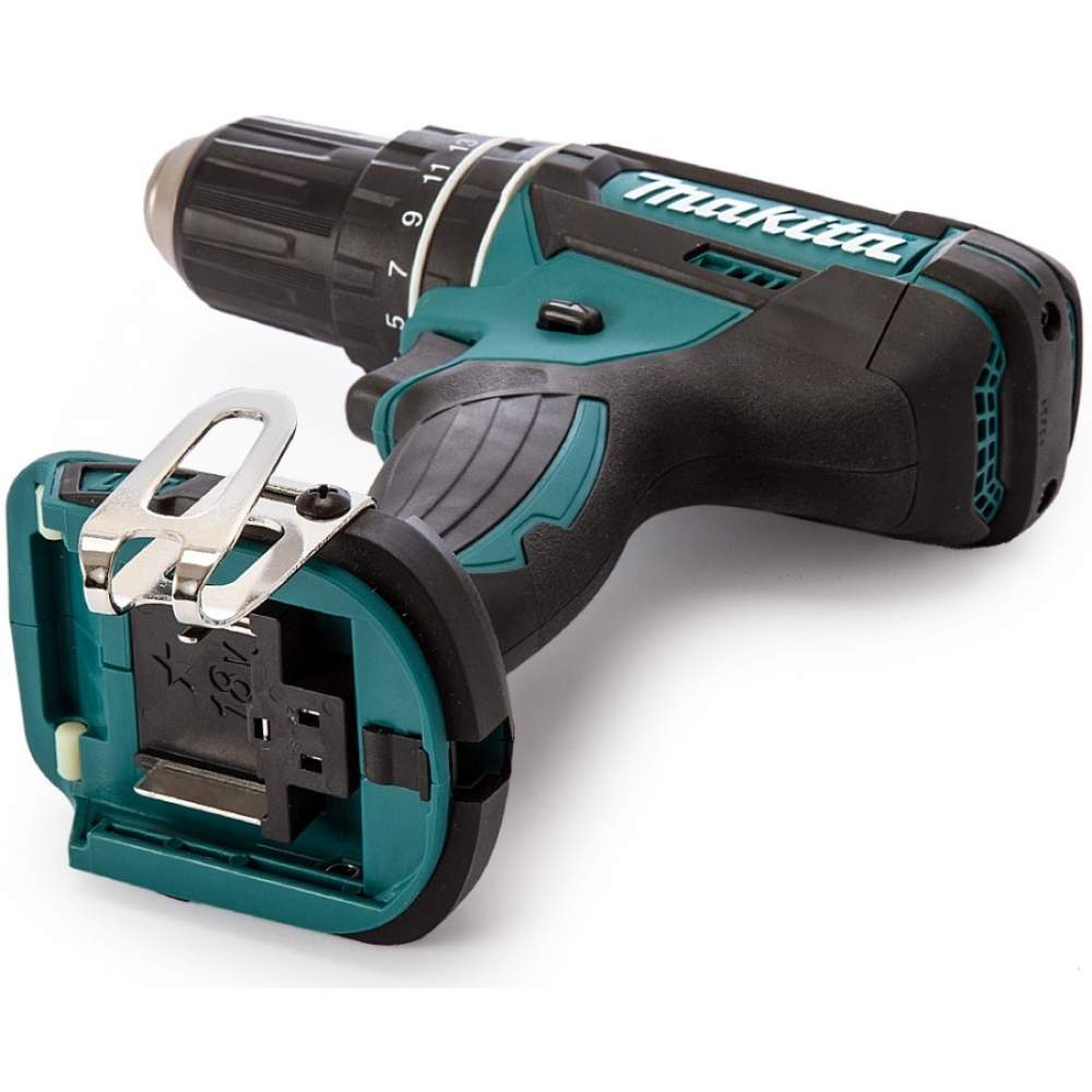 Дрель- шуруповерт ударный аккумуляторный MAKITA DHP 482 Z (solo, carton)