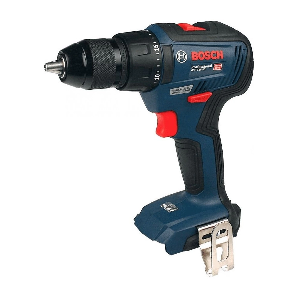 Дрель- шуруповерт аккумуляторный BOSCH GSR 18V-50 Solo без АКБ и ЗУ