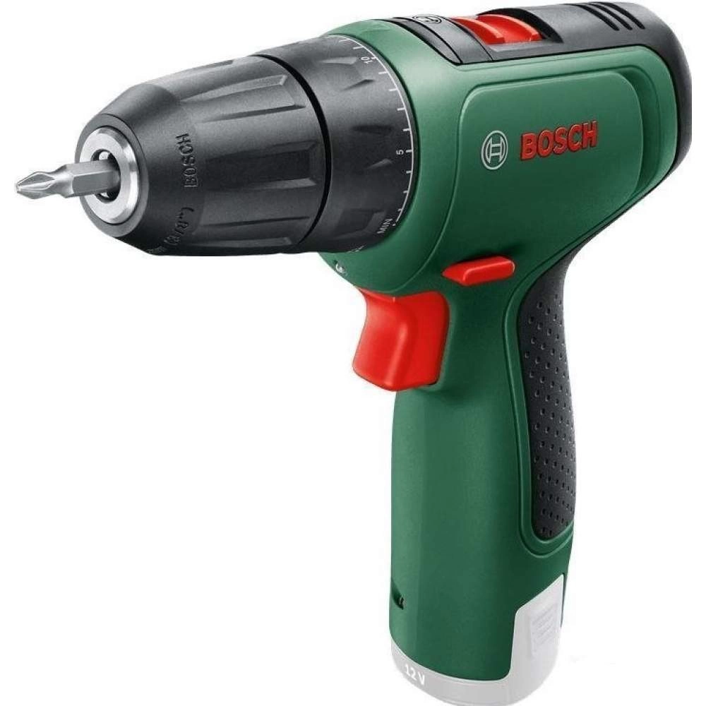 Дрель- шуруповерт аккумуляторный BOSCH EasyDrill 1200 (solo, carton)