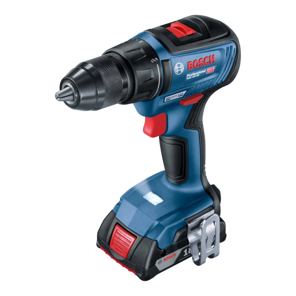 Дрель- шуруповерт аккумуляторный BOSCH GSR 18V-50