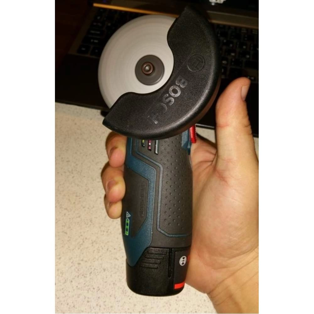 Углошлифмашина  BOSCH GWS 12V-76 Solo без АКБ и ЗУ + 3 диска