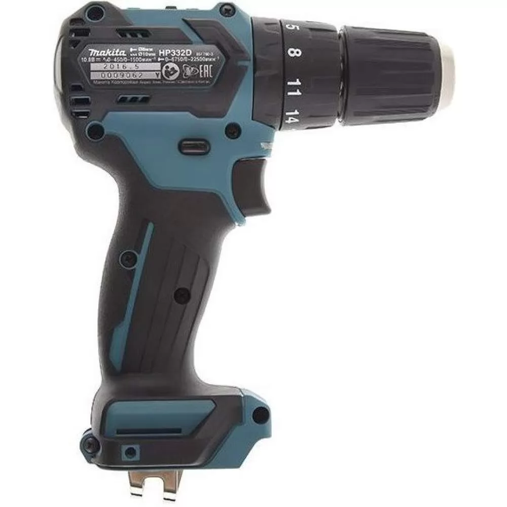 Дрель- шуруповерт ударный аккумуляторный MAKITA HP 332 DWAE